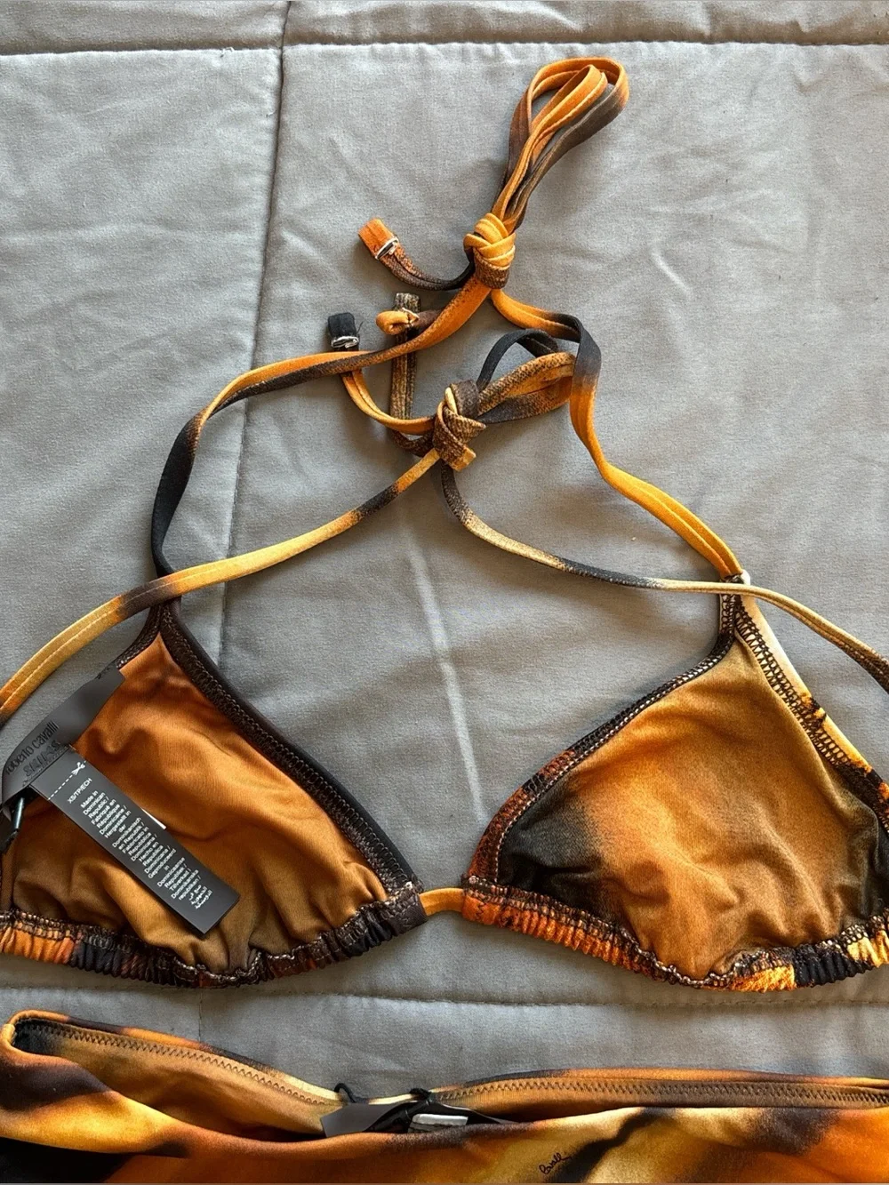 ROBERTO CAVALLI X SKIMS BIKINI XS/XXS